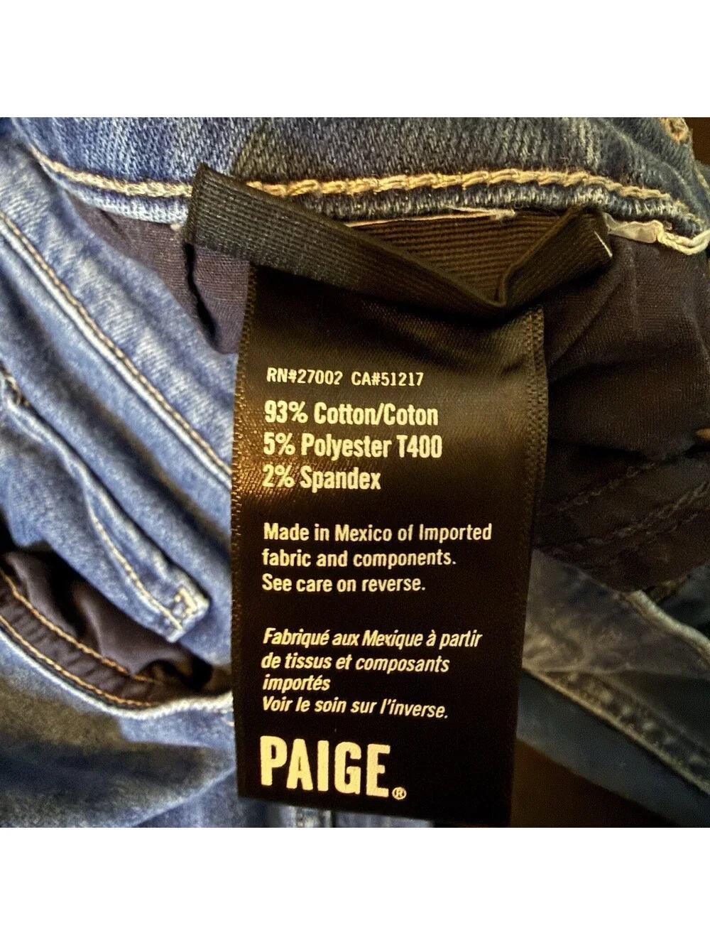 PAIGE pre owned